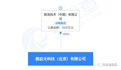 新浪布局新賽道 微啟元科技公司成立，公關與軟件服務雙輪驅動